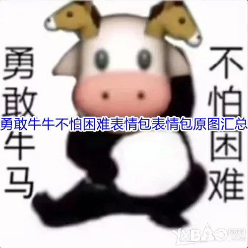 勇敢牛牛不怕困难表情包表情包原图汇总